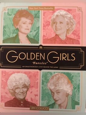 Golden Girls Forever Book - Pink & Green Edition by